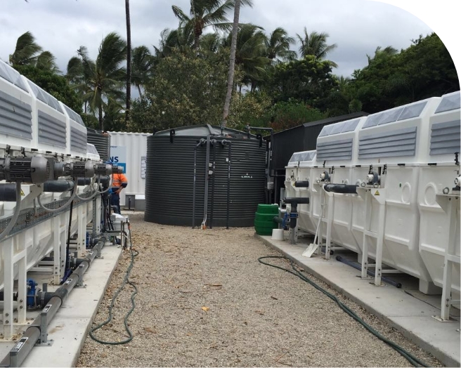 Automated water treatment system with integrated controls designed for predictive maintenance, reduced downtime, and lower operational costs.