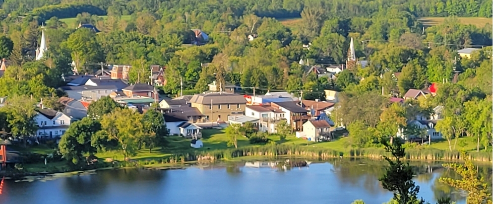 Ontario lakeside community representing decentralized water and wastewater infrastructure supporting reliable long-term operation across diverse communities.